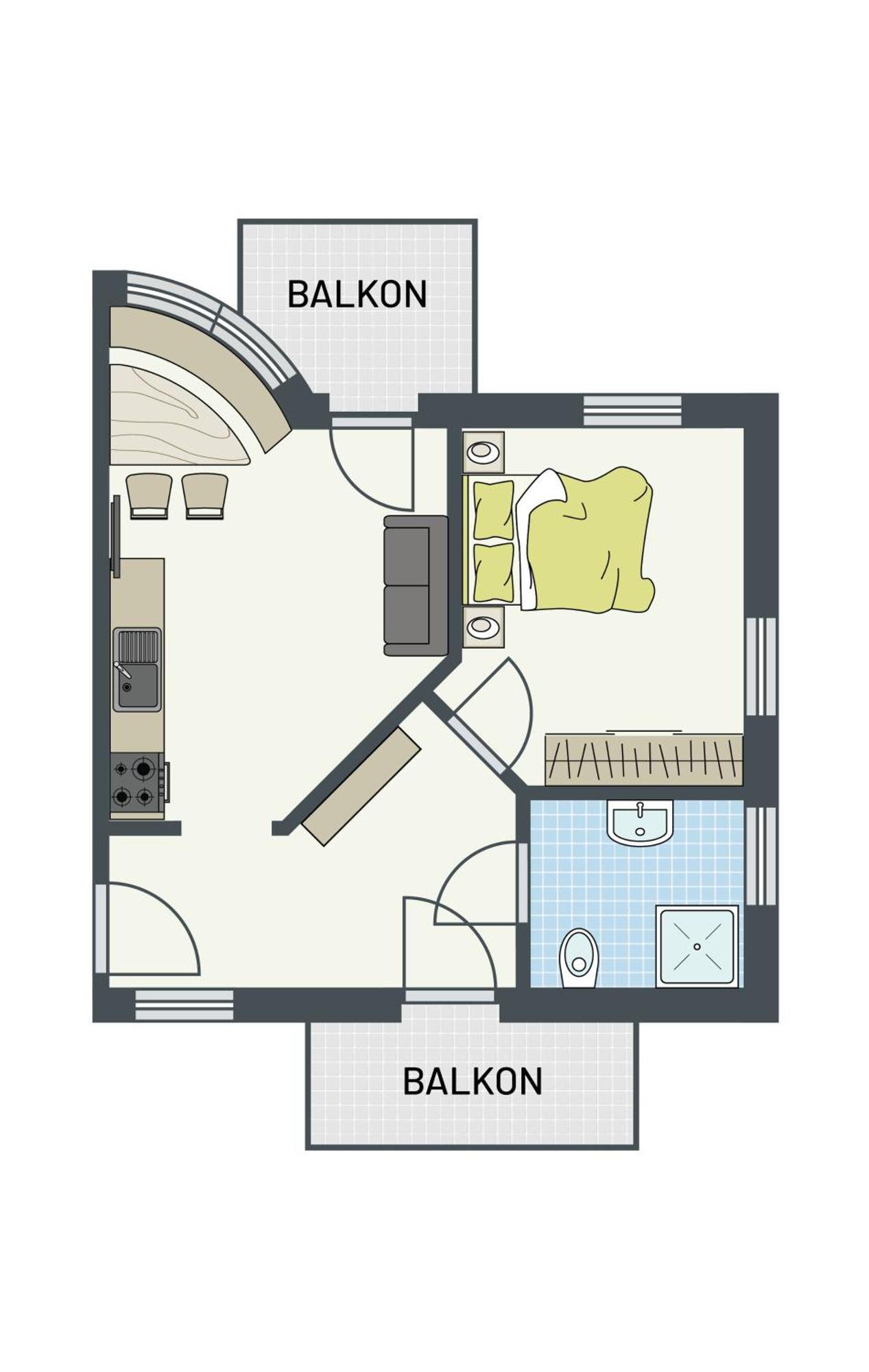 Garni Appartements Feldhof Castelbello Kamer foto